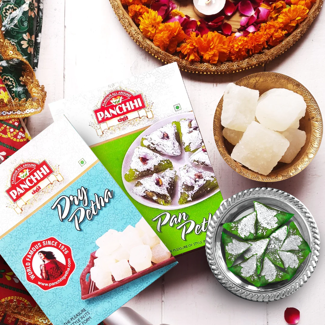 Plain Dry Petha - Pan Petha (Combo Pack of 2)