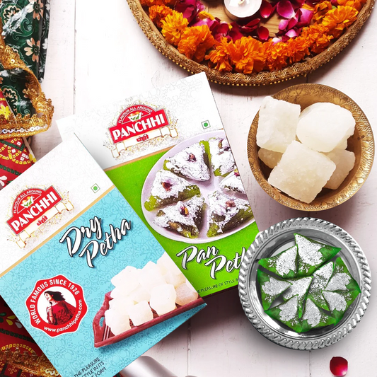 Plain Dry Petha - Pan Petha (Combo Pack of 2)