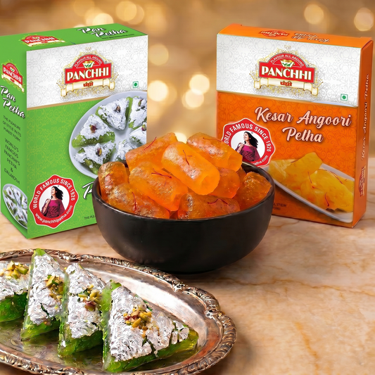 Pan Petha - kesar Angoori (Combo Pack of 2)