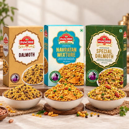 Sada Dalmoth - Navratan Mixture -  Special Dalmoth (Combo Pack of 3)