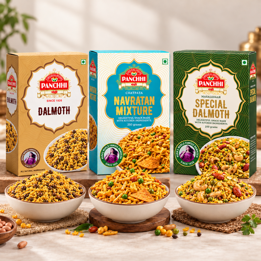 Sada Dalmoth - Navratan Mixture -  Special Dalmoth (Combo Pack of 3)